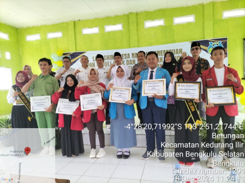 Polsek Kedurang Ilir Hadiri Launching Desa Ramah Perempuan dan Peduli Anak di Bengkulu Selatan