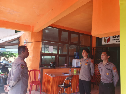 Polres Bengkulu Selatan Tambah Personil PAM, Terus Perketat PAM Kantor Bawaslu BS