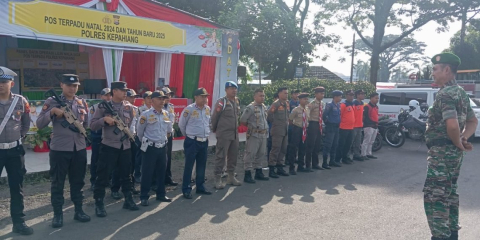 Polres Kepahiang Komitmen Ciptakan Sitkamtibmas dalam Perayaan Natal dan Tahun Baru 2025 Tetap Aman dan Kondusif