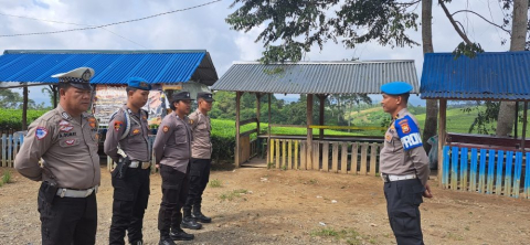 Jaga Keamanan Libur Natal Dan Tahun Baru 2025, Polres Kepahiang Laksanakan Pengamanan Objek Wisata