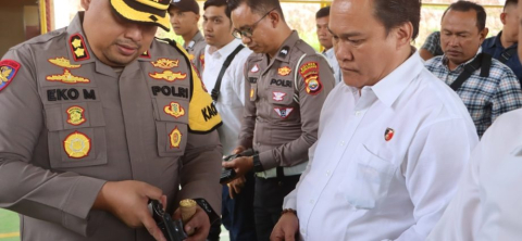 Polres Kepahiang gelar pemeriksaan senjata api untuk cegah penyalahgunaan