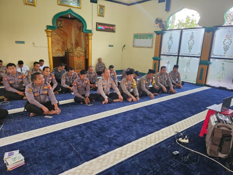 Polres Kepahiang Gelar Bimbingan Rohani dan Mental Rutin, Tingkatkan Keimanan dan Solidaritas Anggota