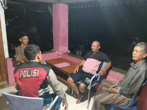 Polsek Talo Intensifkan Patroli Sambang Malam untuk Jaga Kamtibmas di Wilayah Hukum