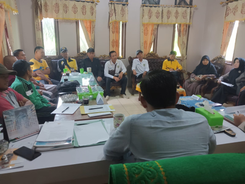 Kapolsek Kedurang Ilir Gelar Rapat Koordinasi Percepatan Swasembada Pangan