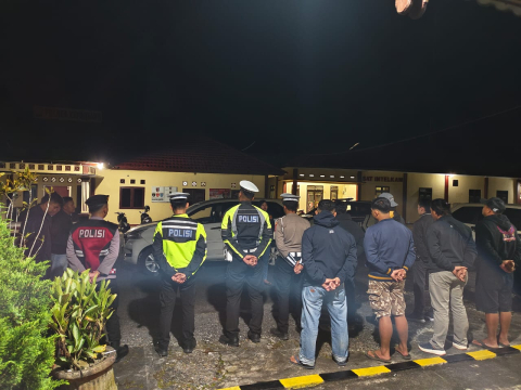 Patroli Gabungan Satreskrim dan Satlantas Polres Kepahiang Serta Piket Fungsi Polres Kepahiang antisipasi 3c dan Balap Liar di wilayah Hukum Polres Kepahiang