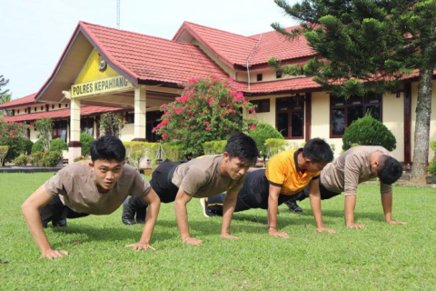Polres Kepahiang laksanakan kegiatan Kesehatan Jasmani