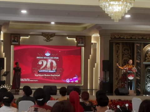 PDDI DKI Jakarta dan PMI DKI Hadiri Milad Kedua Srikandi PDDI