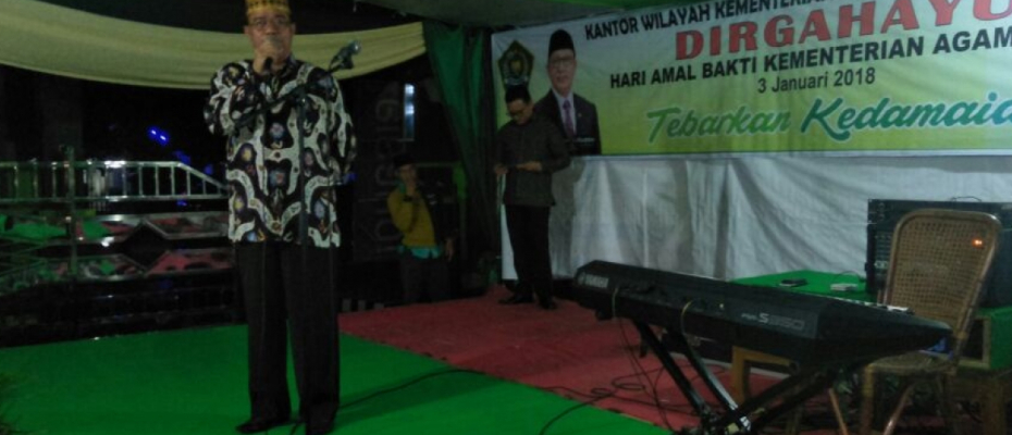 Kakanwil Kemenag Drs. H. Bustasar. MS, M.Pd