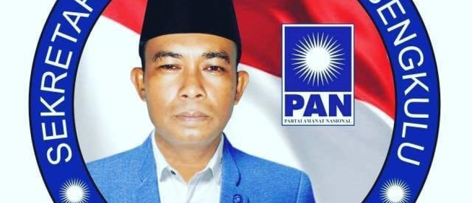 Sekretaris DPD PAN Kota Bengkulu, Suprianto