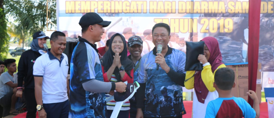Memperingati Hari Dharma Samudera TNI AL