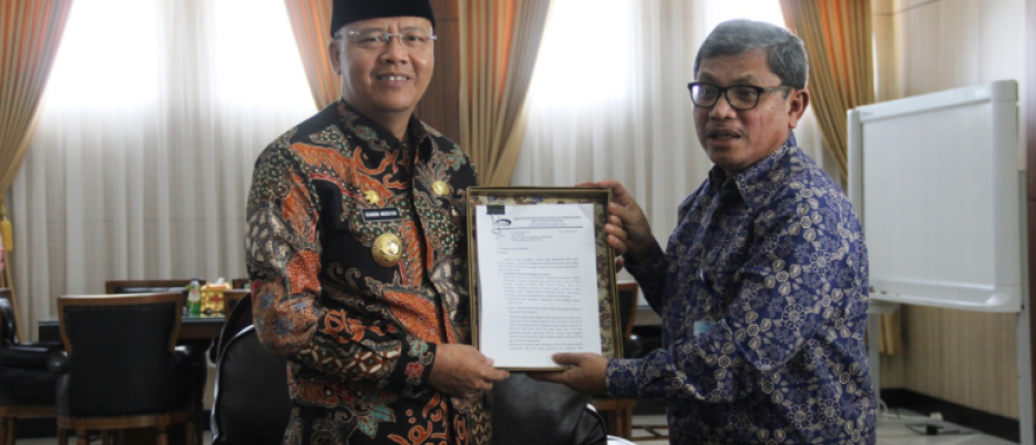 Gubernur Terima Hasil Pengawasan BPKP 2018