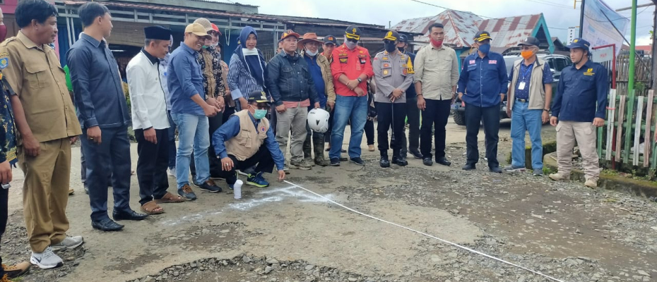 Titik Nol Peningkatan Infrastruktur Jalan Renah Kurung-Batu Bandung