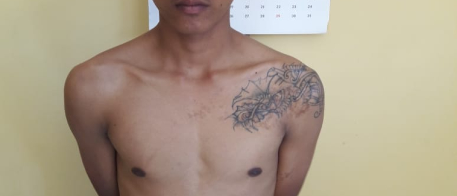 Pelaku di Amankan Petugas