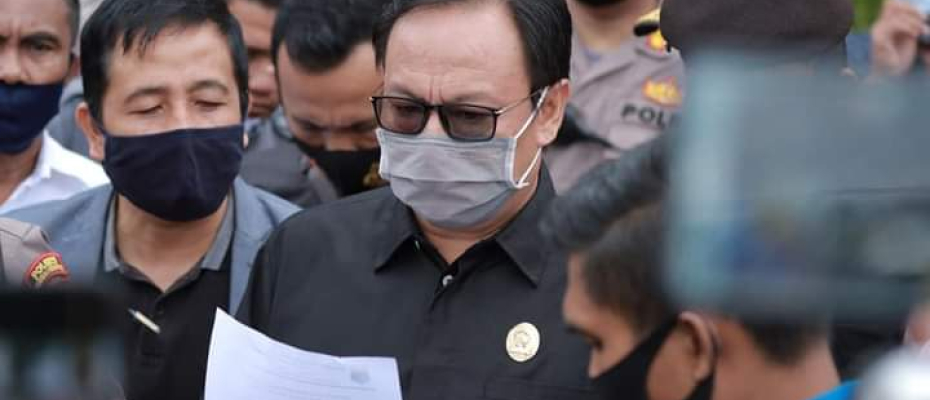 Barli Hasim Temui Masa Demo