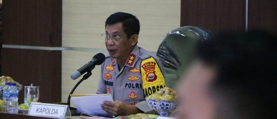 Kapolda Bengkulu, Irjen Pol. Drs Teguh Sarwono, M.Si