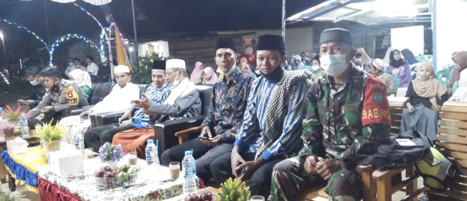 Babinsa Koramil Jungkat Hadiri Penutupan Mtq Sungai Nipah