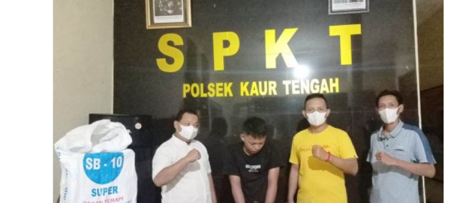 Terduga pelaku diamankan petugas