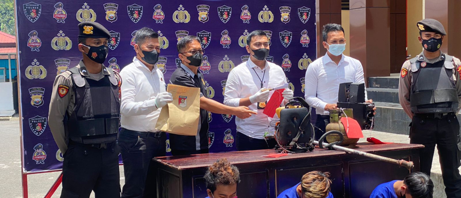 Polres Rejang Lebong (RL) Polda Bengkulu menggelar konferensi pers bersama awak media perihal pengungkapan Kasus yang ditangani ShareFacebookTwitterWhatsApp