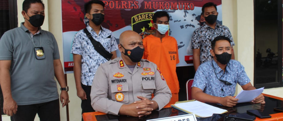 Terduga pelaku diamankan petugas