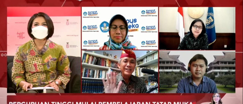 Dialog FMB9 tema perguruan tinggi memulai PTM dengan menegakan protokol kesehatan