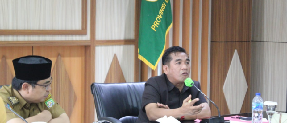 Penuhi Target Kuota Jaminan Kesehatan Nasional, Pemprov Bengkulu Gelar Rapat Cari Solusi