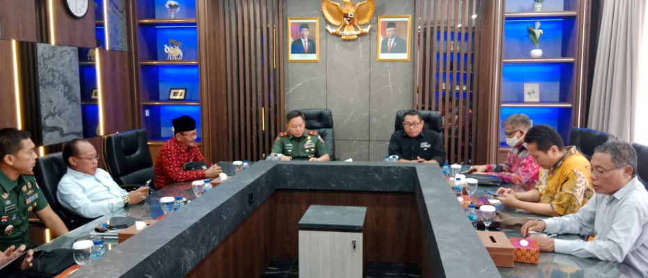 SMSI Rapat Bersama Pusat Sandi dan Siber TNI AD