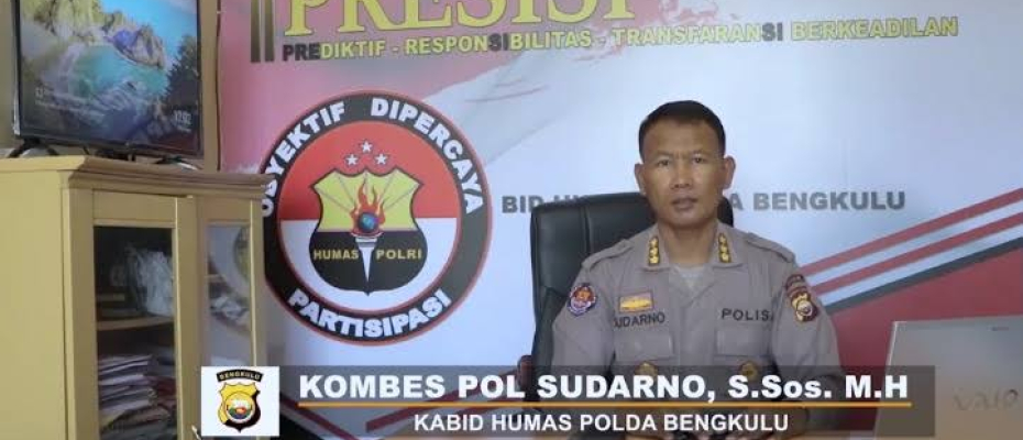 Kabid Humas Kombes Pol Sudarno S.Sos M.H