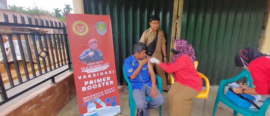 Binda Bengkulu Gelar Vaksinasi Serentak di Seluruh Kabupaten dan Kota