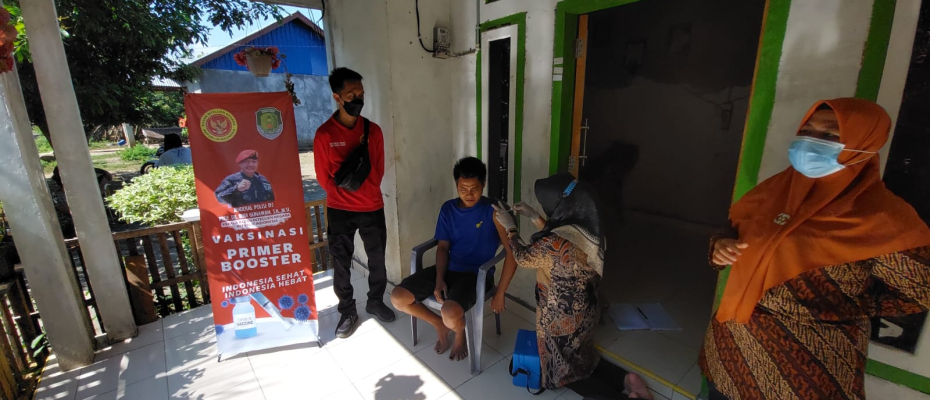 Maksimalkan Capaian Vaksinasi, Binda Bengkulu Gencarkan Vaksinasi Door To Door
