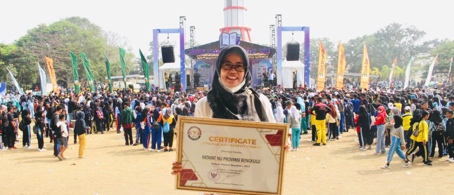 Fatayat NU Bengkulu Terima Penghargaan Organisasi Perempuan Peduli Penyiaran