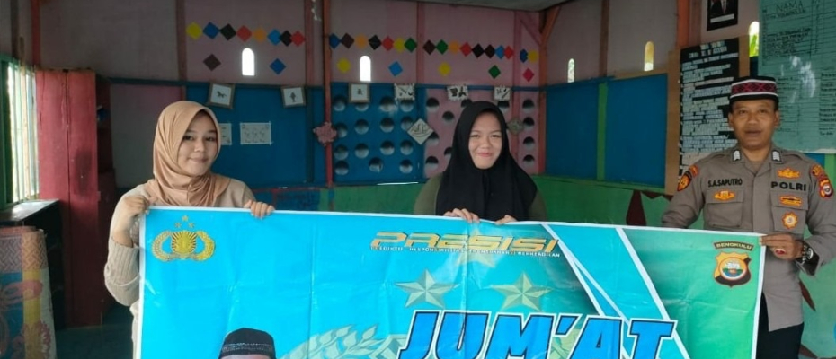 Jumat Curhat, Polsek Lais Dengarkan Curhatan Warga