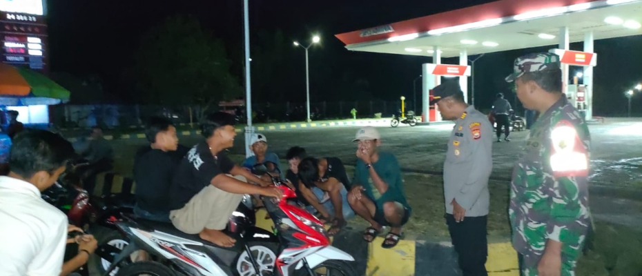 Sinergitas TNI-Polri, Polsek Lais dan Koramil Lais Laksanakan Patroli Dialogis Gabungan