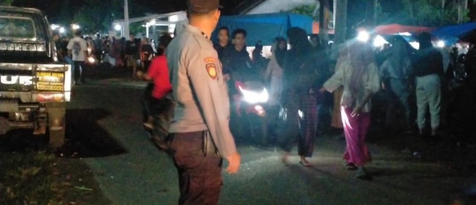 Cek Sitkamtibmas di Wilkum, Polsek Kaur Utara Patroli RYD 