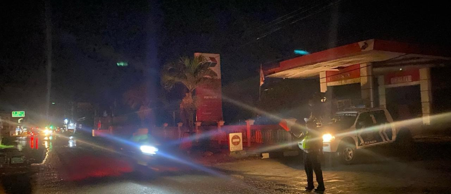 Sat Lantas Polres Kaur Patroli Blue Light Cegah Laka Lantas dan Antisipasi Tindak 3C 