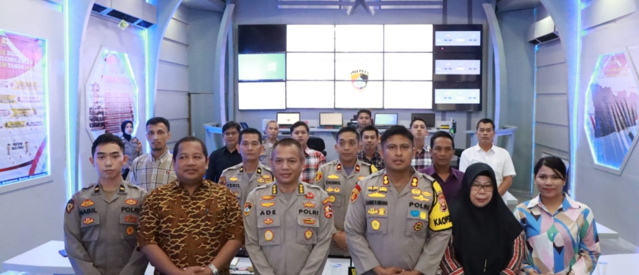 Tim Puslitbang Kunjungi Polres Bengkulu Utara Dalam Rangka Strategi Pengembangan SDM Polisi Siber