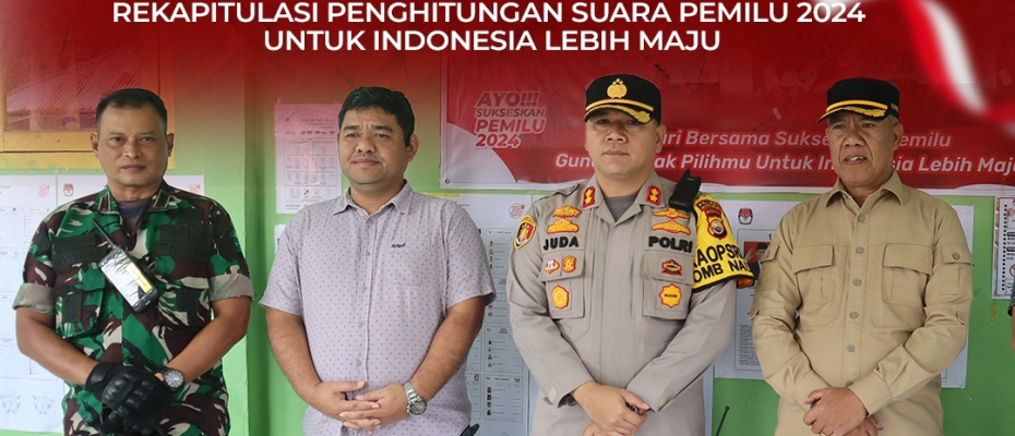 Kapolres Rejang Lebong Imbau Masyarakat Jaga Stabilitas Keamanan Selama Rekapitulasi Surat Suara Nasional
