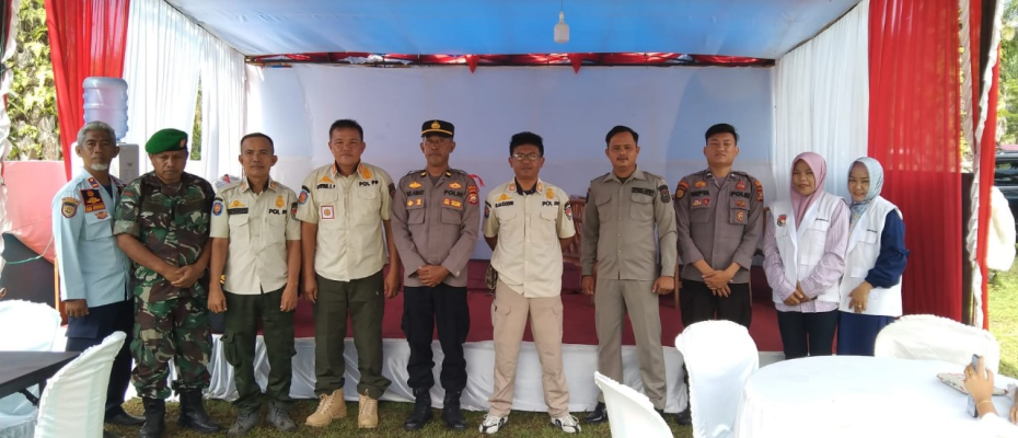 Sinergitas TNI-Polri, Polres Mukomuko Laksanakan Pengamanan di Pos Pam dan Pos Yan Ops Ketupat Nala 2024 