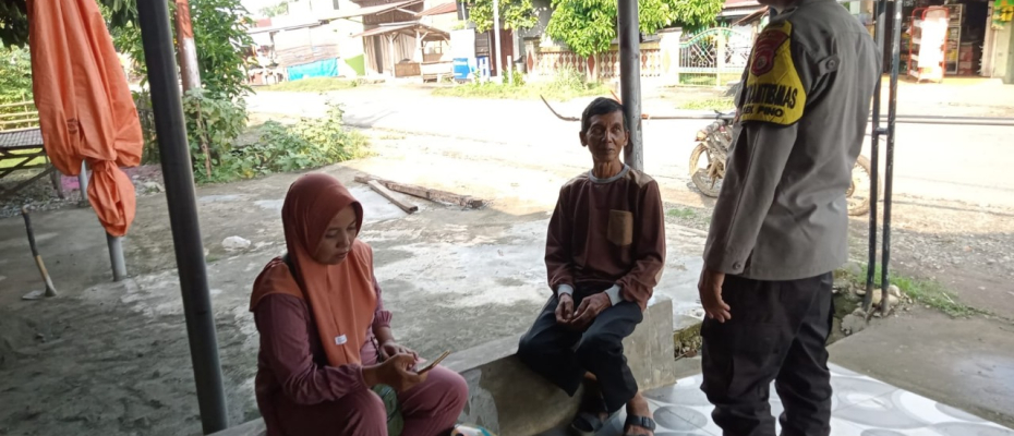 Jalin Sinergitas dalam mewujudkan Kamtibmas yang Kondusif Bhabinkamtibmas Polsek Pino Sambangi Warga Binaan 