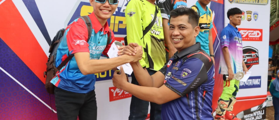 Kapolres Mukomuko Tutup Grasstrack Championship dalam Rangka HUT Bhayangkara ke 78 Tahun 2024