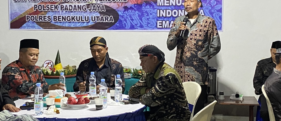 Kapolsek Padang Jaya Gelar Syukuran Hari Bhayangkara Ke-78 dan Kenaikan Pangkat Personel Polsek Padang Jaya