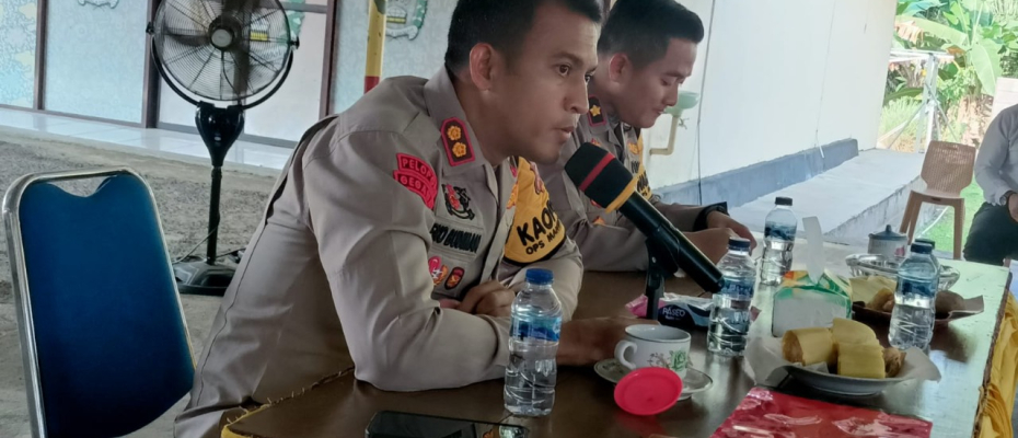 Evaluasi Kinerja Anggota, Kapolres Kaur Pimpin Anev Mingguan