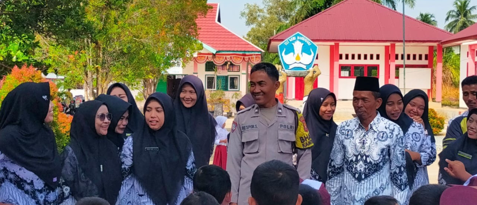 Bhabinkamtibmas Polsek Ketahun Hadiri Mpls di SD N 199 BU
