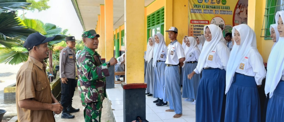 Bersinergi TNI-POLRI Seleksi Ketat Calon Anggota Paskibra Tingkat Kecamatan