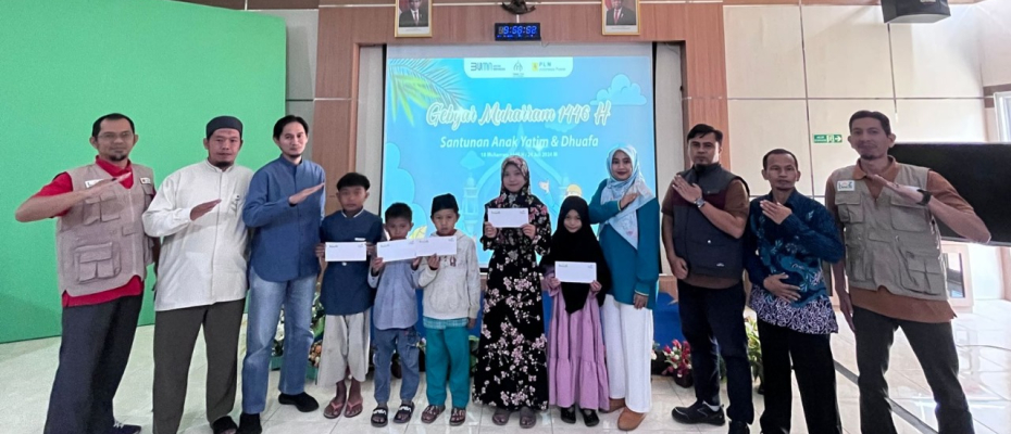 Gebyar Muharram 1446 H PLN IP UBP Bengkulu Memberikan Santunan Kepada Anak Yatim dan Dhuafa