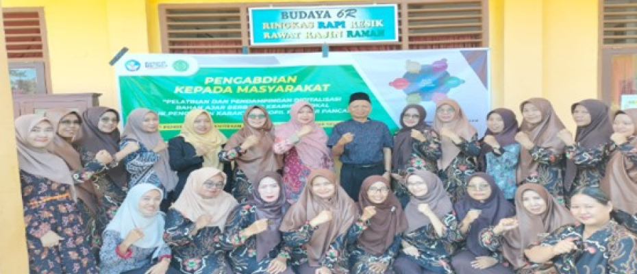 Peningkatan Kompetensi Guru Dalam Pembuatan Bahan Ajar Berbasis Ai Untuk Penguatan Profil Pelajar Pancasila