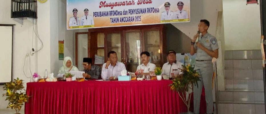 Tim Pembina Samsat Manna Koordinasi Jejak Dengan Perangkat Desa Niur Bengkulu Selatan 