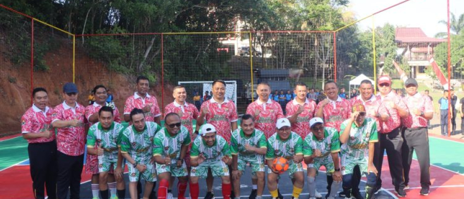 Cooling Sistem Hadapi Pilkada 2024, Polda Bengkulu Bersama Insan Pers Coffee Morning dan Olahraga Bersama 