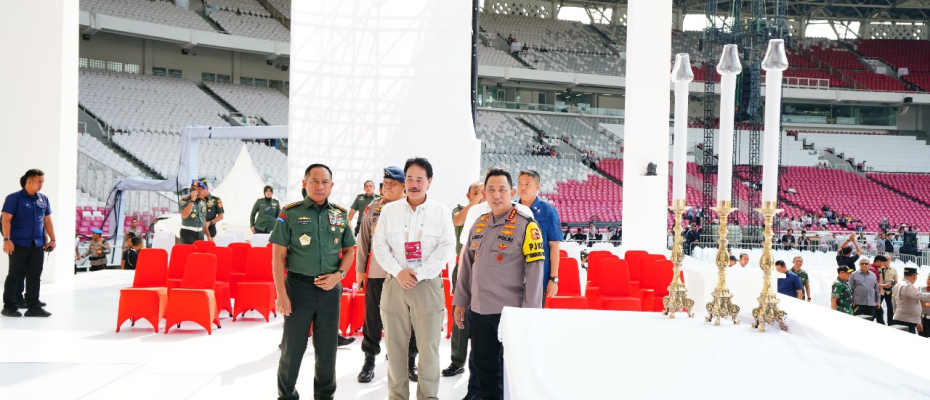 Tinjau Kesiapan Pengamanan, Kapolri Instruksikan Warga Terlayani dengan Baik saat Misa Agung Paus Fransiskus