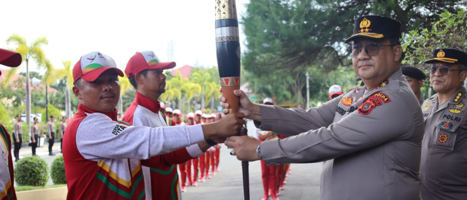 298 Atlet dan Official Polri Memeriahkan PON XXI, Ketua Harian Komite Olahraga Polri : Cetak SDM Polri Unggul melalui Olahraga