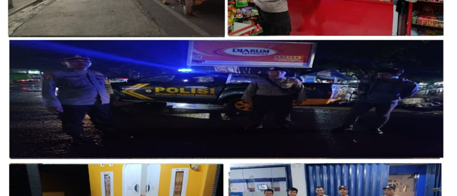 Berikan Pengamanan di Tengah-TengaBerikan Pengamanan di Tengah-Tengah Masyarakat, Personel Polsek Kampung Melayu Patroli Dialogis h Masyarakat, Personel Polsek Kampung Melayu Patroli Dialogis 